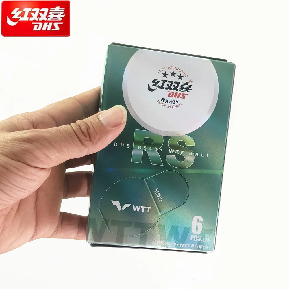 6 Pcs/Box New DHS WTT Ping Pon - Table Tennis Olympics 评论和价格